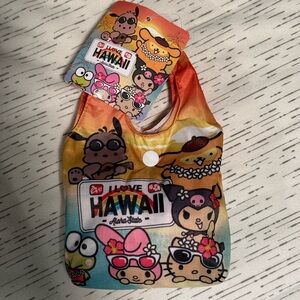 Sanrio Hawaii Tote Bag - Orange and Yellow